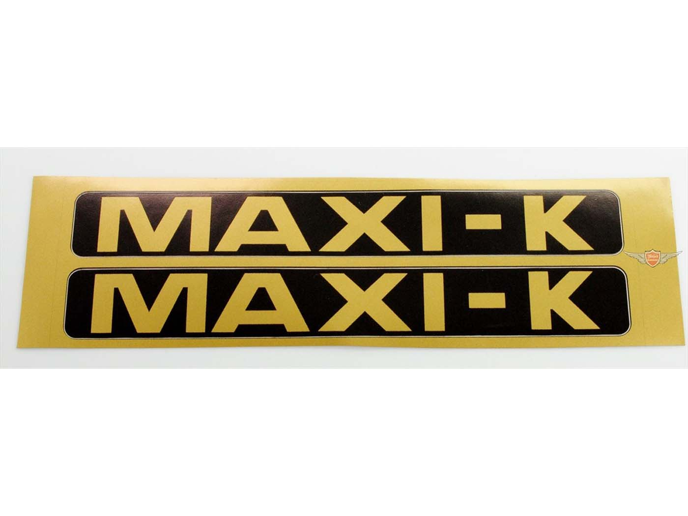 Black Gold Fairing Sticker For Puch Maxi K