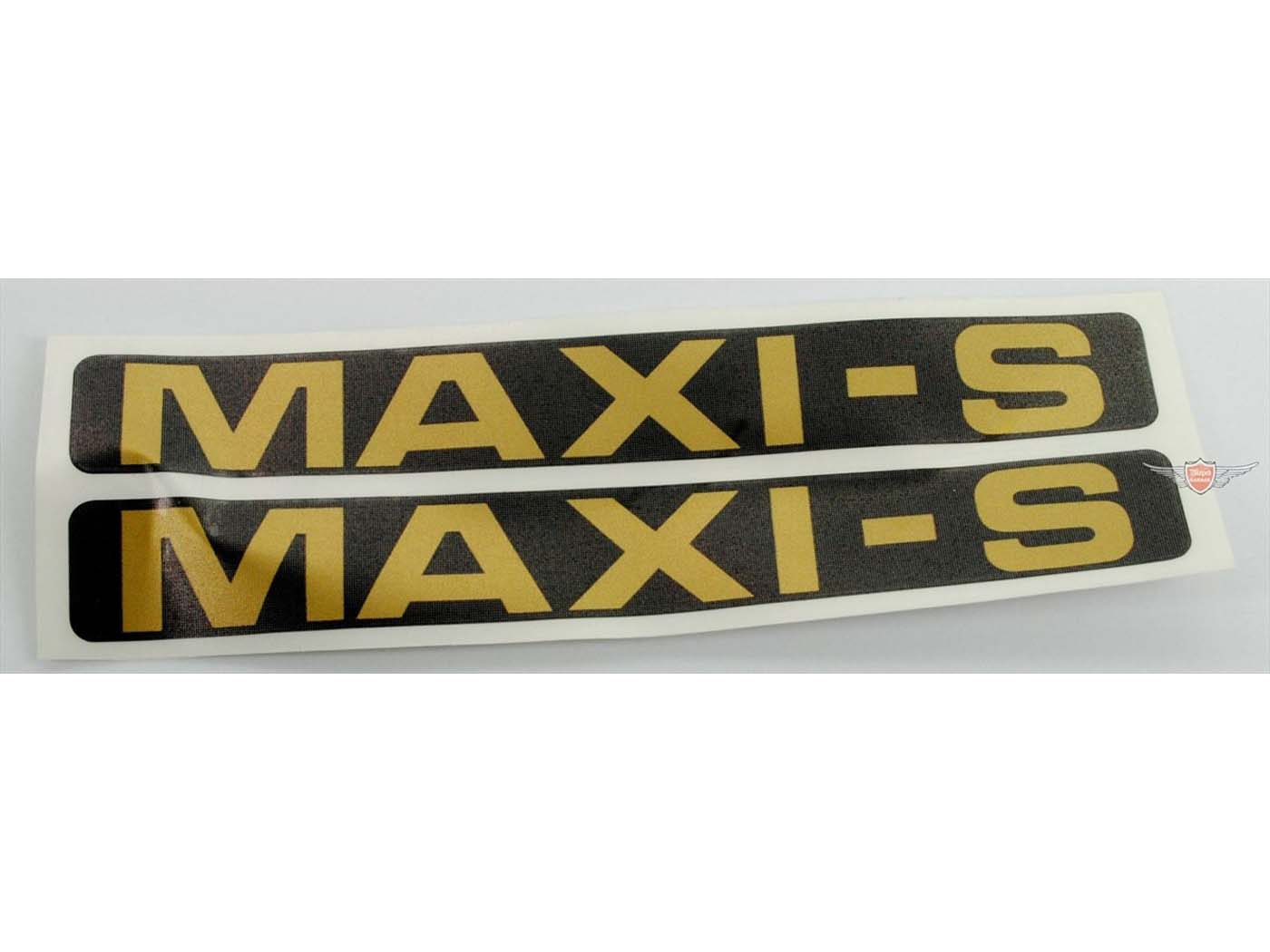 Sticker Fairing Black Gold For Puch Maxi S