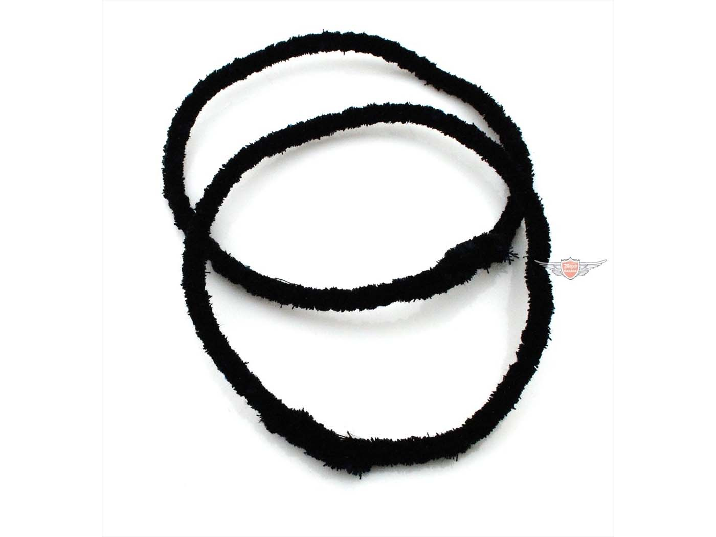 Hub Cleaning Rings Black Large For Moped Moped Mokick KKR