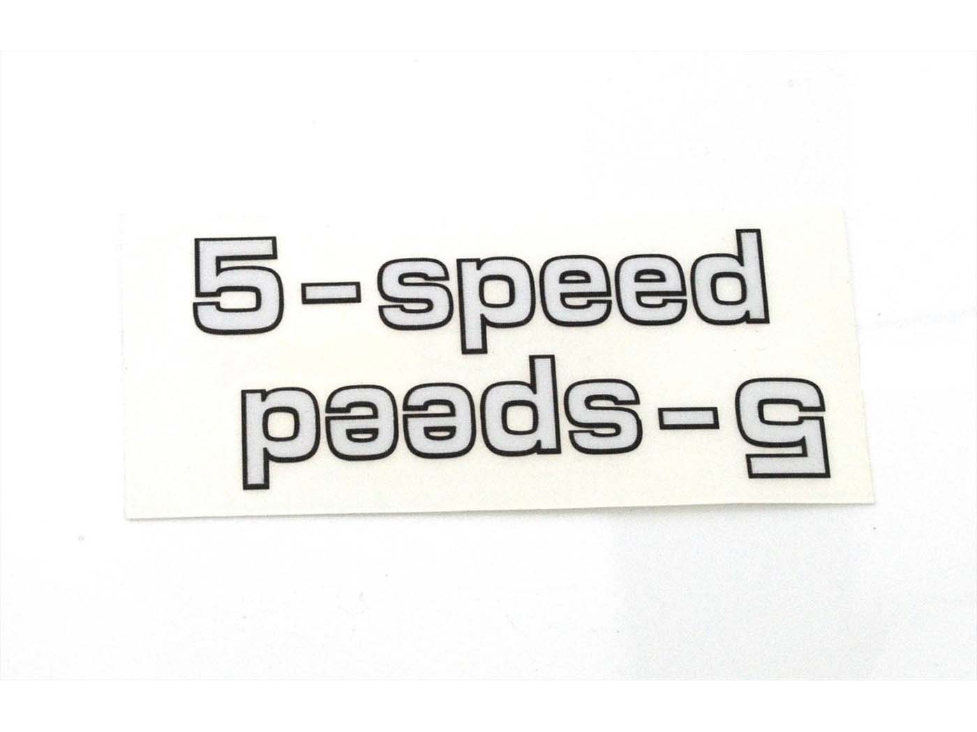 Sticker Set 5-Speed Side Cover Fairing For Zündapp GTS 50 5 Speed