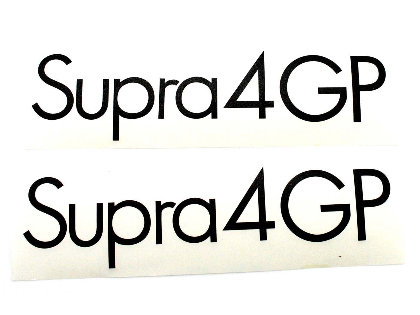 Sticker Set MOGA 2 Pieces Wide 195mm High 38mm For Hercules Supra 4 GP