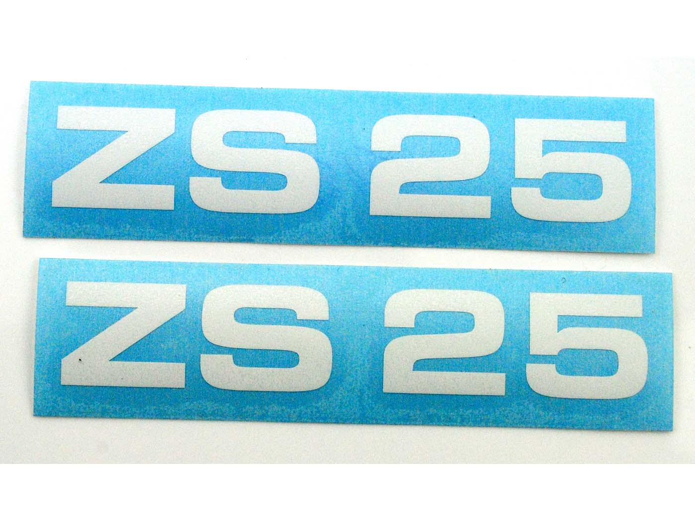 Sticker Set MOGA 2 Parts Wide Approx. 95mm High 17mm For Zündapp ZS 25