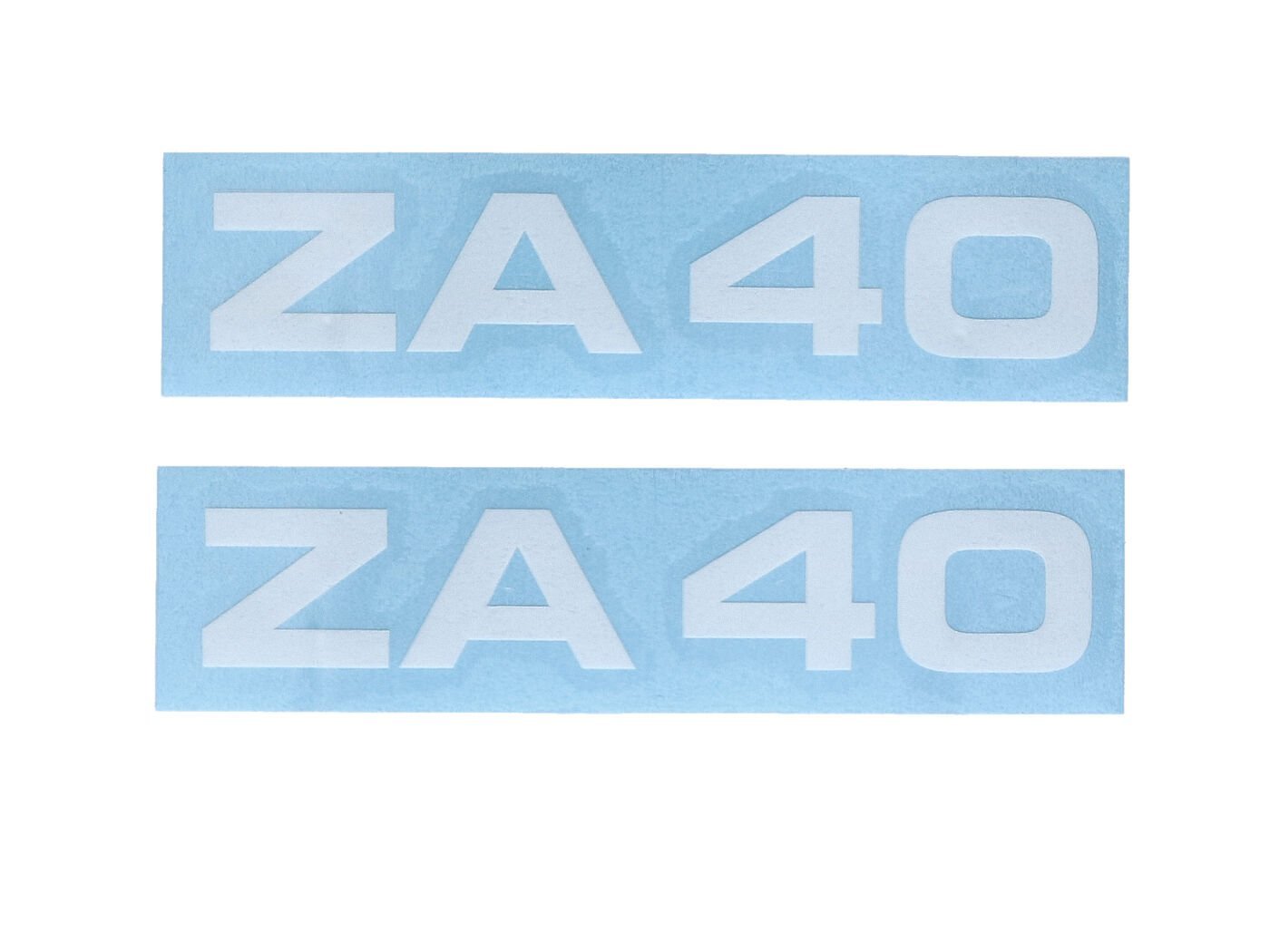 Sticker Set MOGA 2 Parts Wide Approx. 95mm High 17mm For Moped Mokick