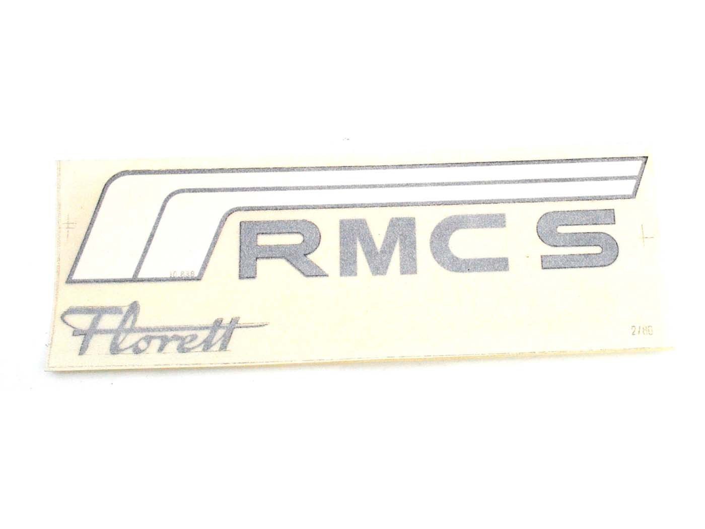 Side Cover Sticker Florett 1 Piece Dimensions High Approx. 64mm Wide 200mm For Kreidler RMC-S