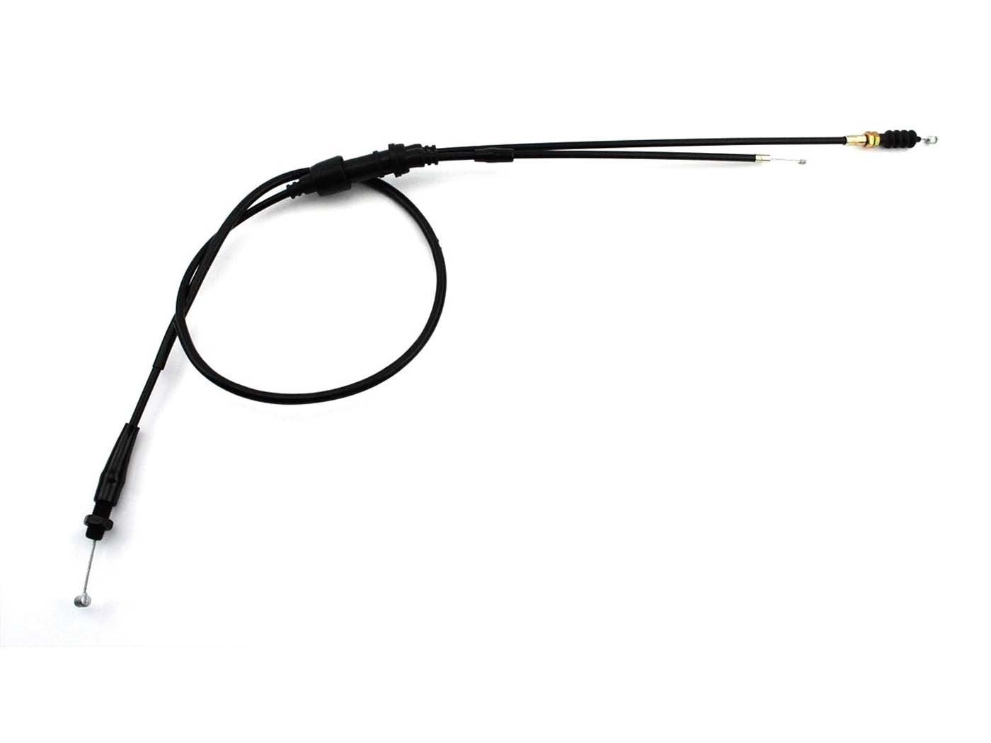 Throttle Cable With Oil Pump Cable Black For Honda, MT 5, 50, 8, 80 S Mokick