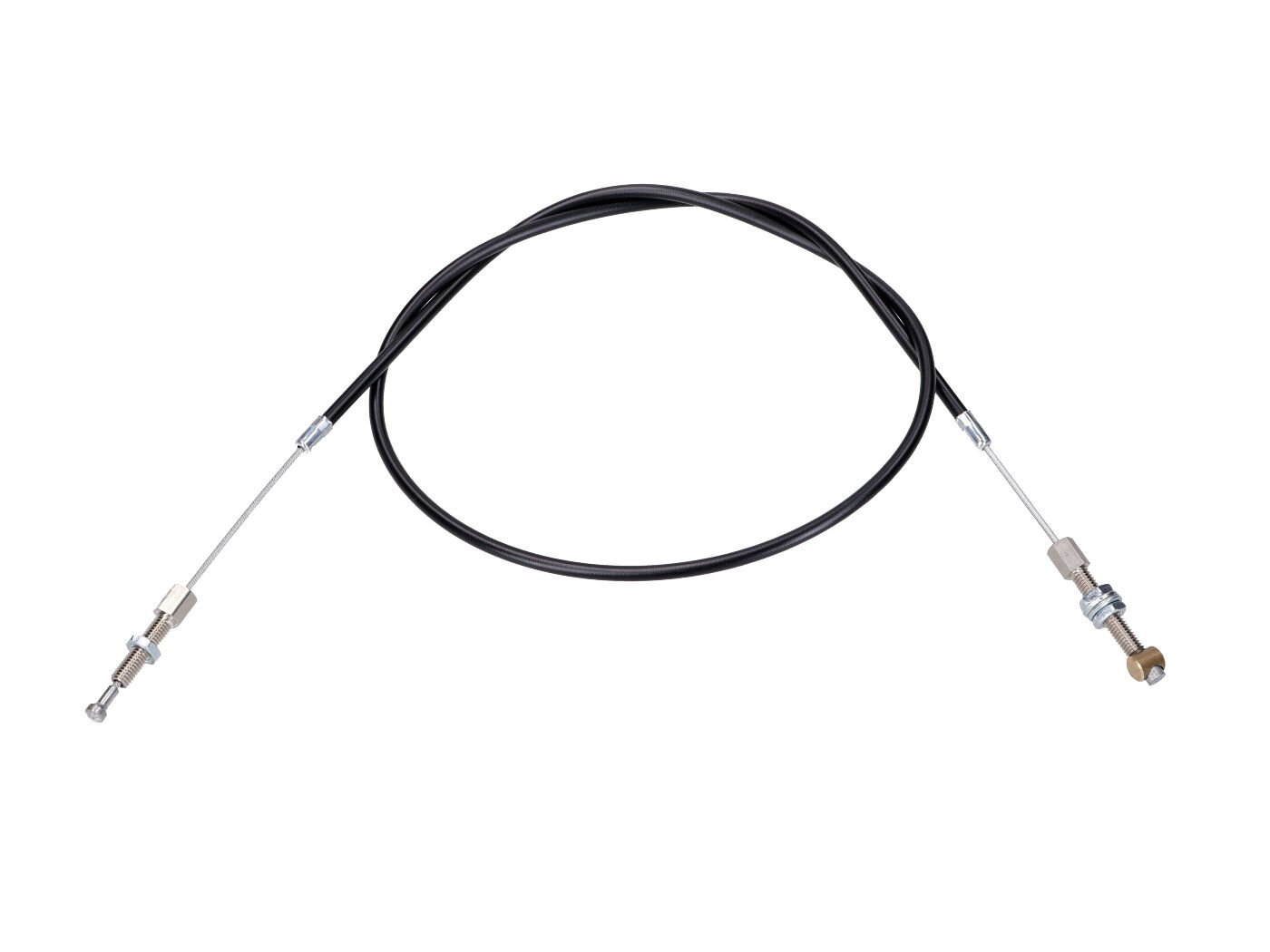 Black Clutch Cable For Kreidler Flott MF 24, Mustang Type K54/400, Zündapp