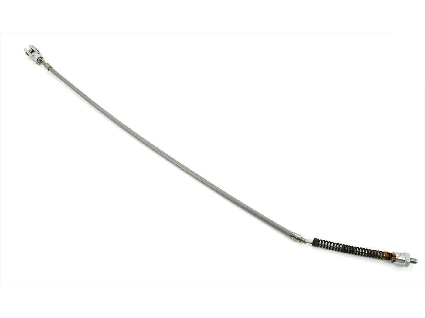 Foot Brake Cable Gray 395mm 555mm M6 For Miele, K 52