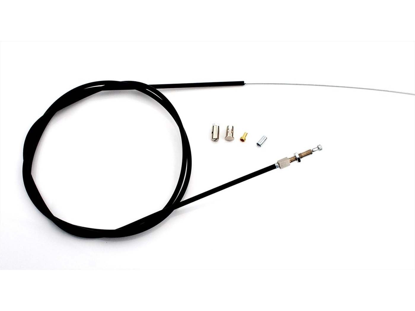 Brake Cable Front Wheel 1600mm Black For Hercules Prima 4, 5, 2, 2N, 2 S, 3 SX, 4N, 5S, M4, M5, Hobby Rider, Optima, DKW, KTM, Rixe, Zündapp, Kreidler