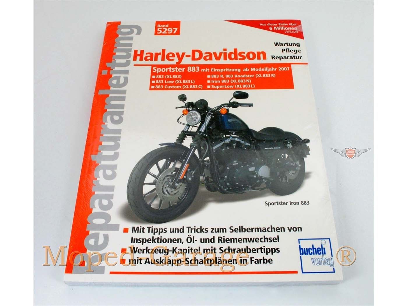 Repair Instructions From 2007 For Harley Davidson Sportster XL Iron Custom 883