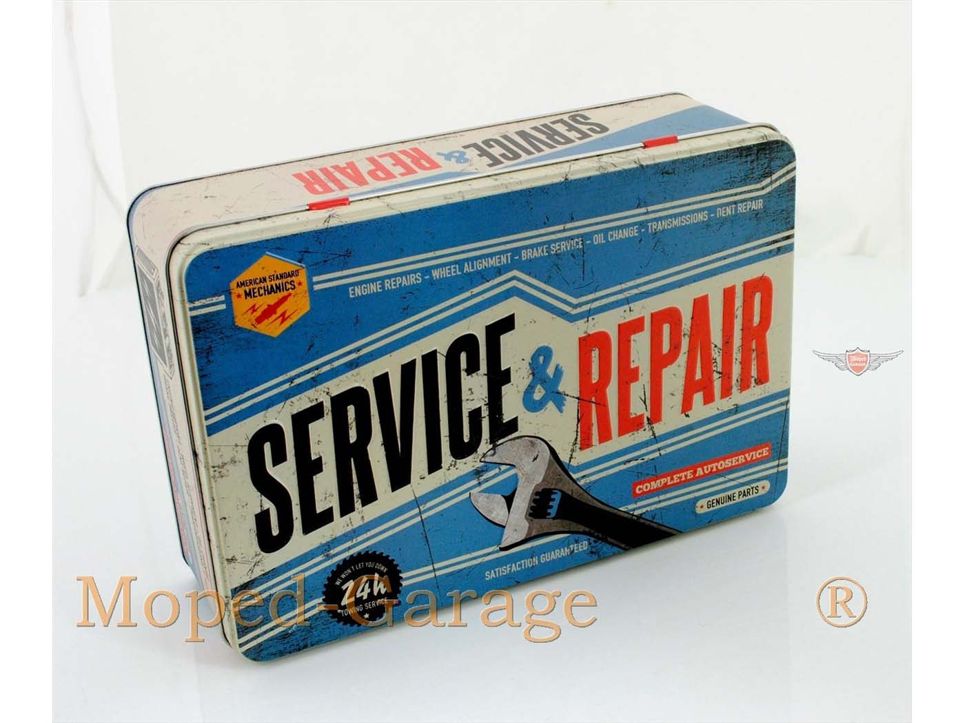 Servic & Repair Tin Box Workshop Storage Box For Moped Scooter Motorcycle