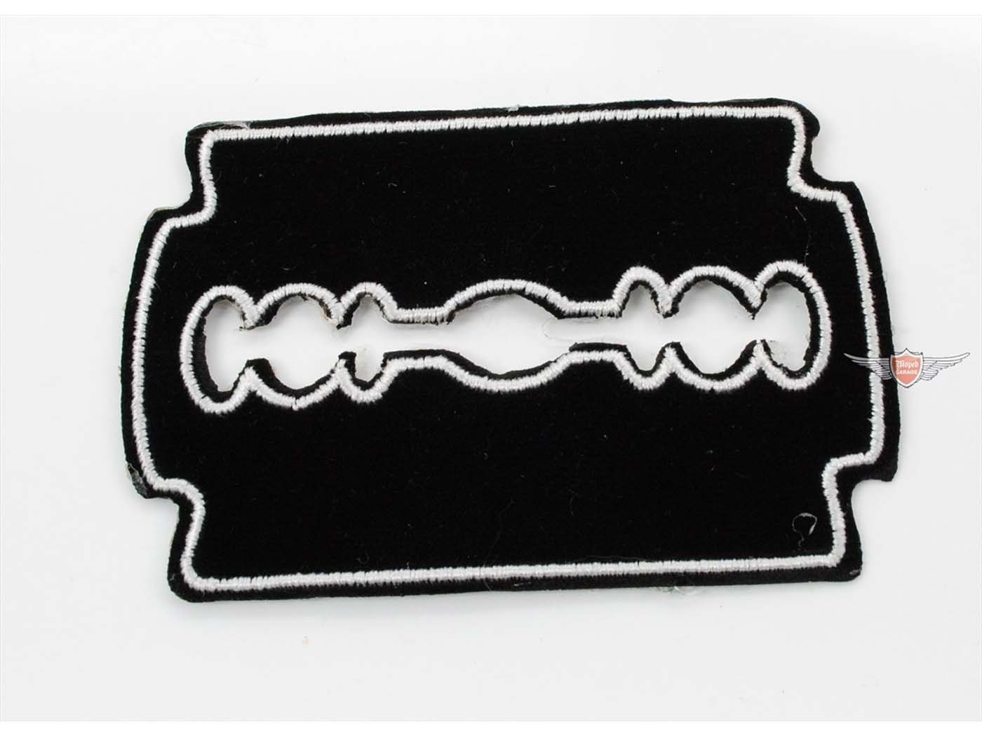 Patch Polyester Fabric 88mm X 59mm For Moped Mokick