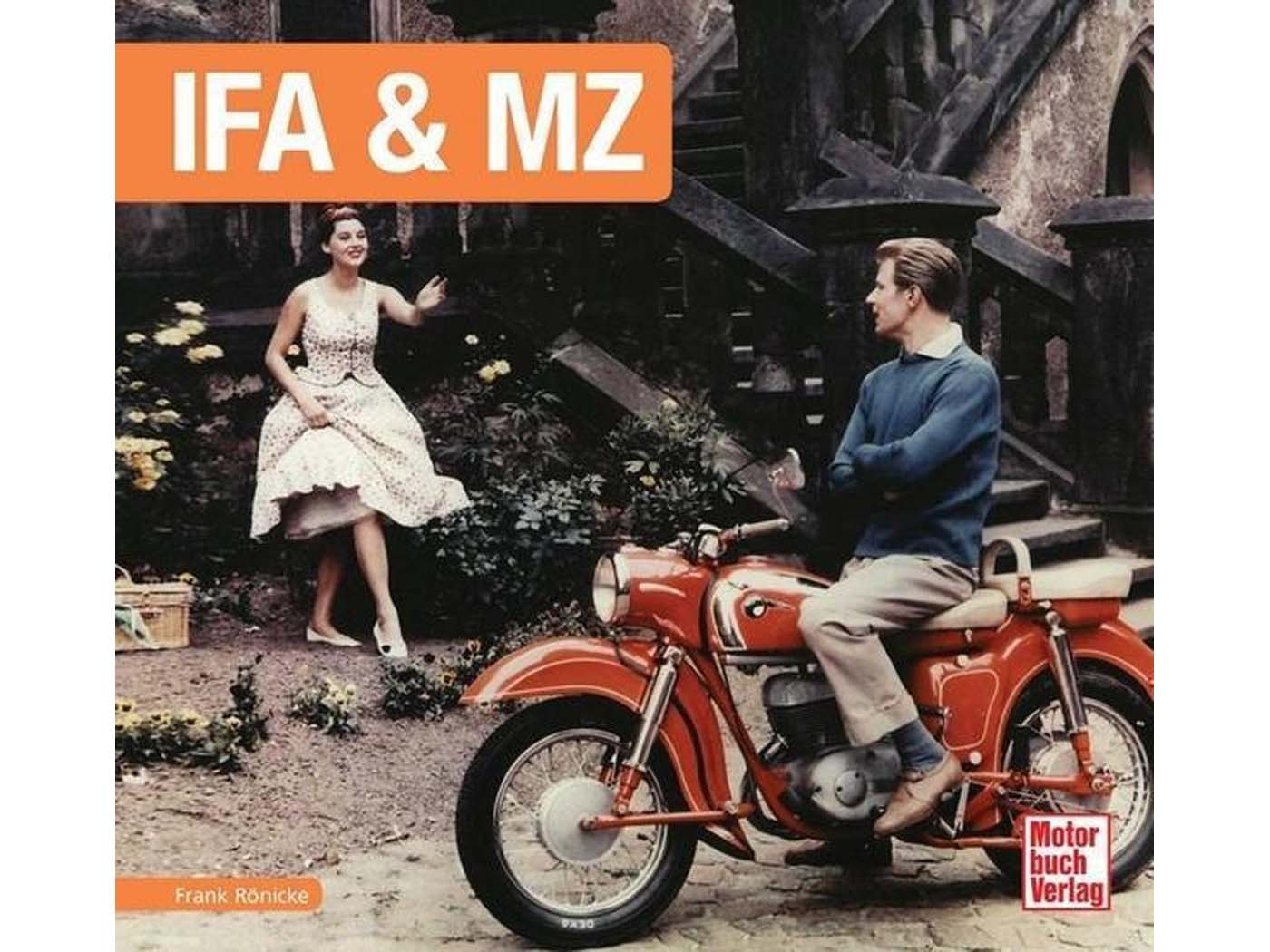 Book IFA & MZ History 1950 - 1991, 95 Pages 23cm High 24,5cm Wide For Moped Mokick