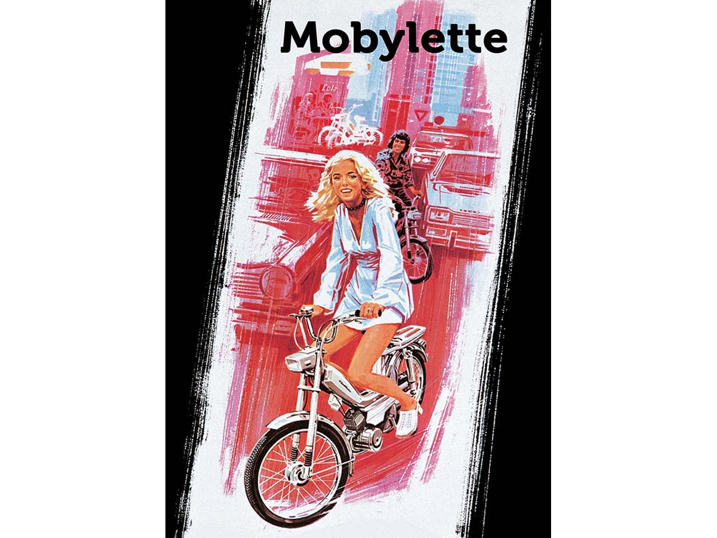 Motobecane, Mobylette, Mini Moby, Advertising Poster, 70s