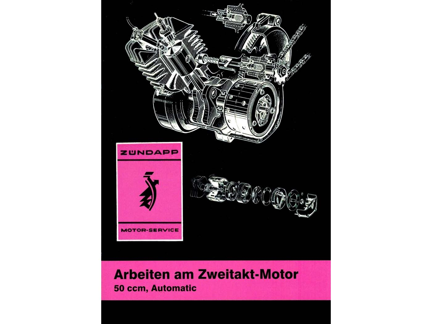 Repair Instructions Engine Type 248 For Zündapp Automatic Moped