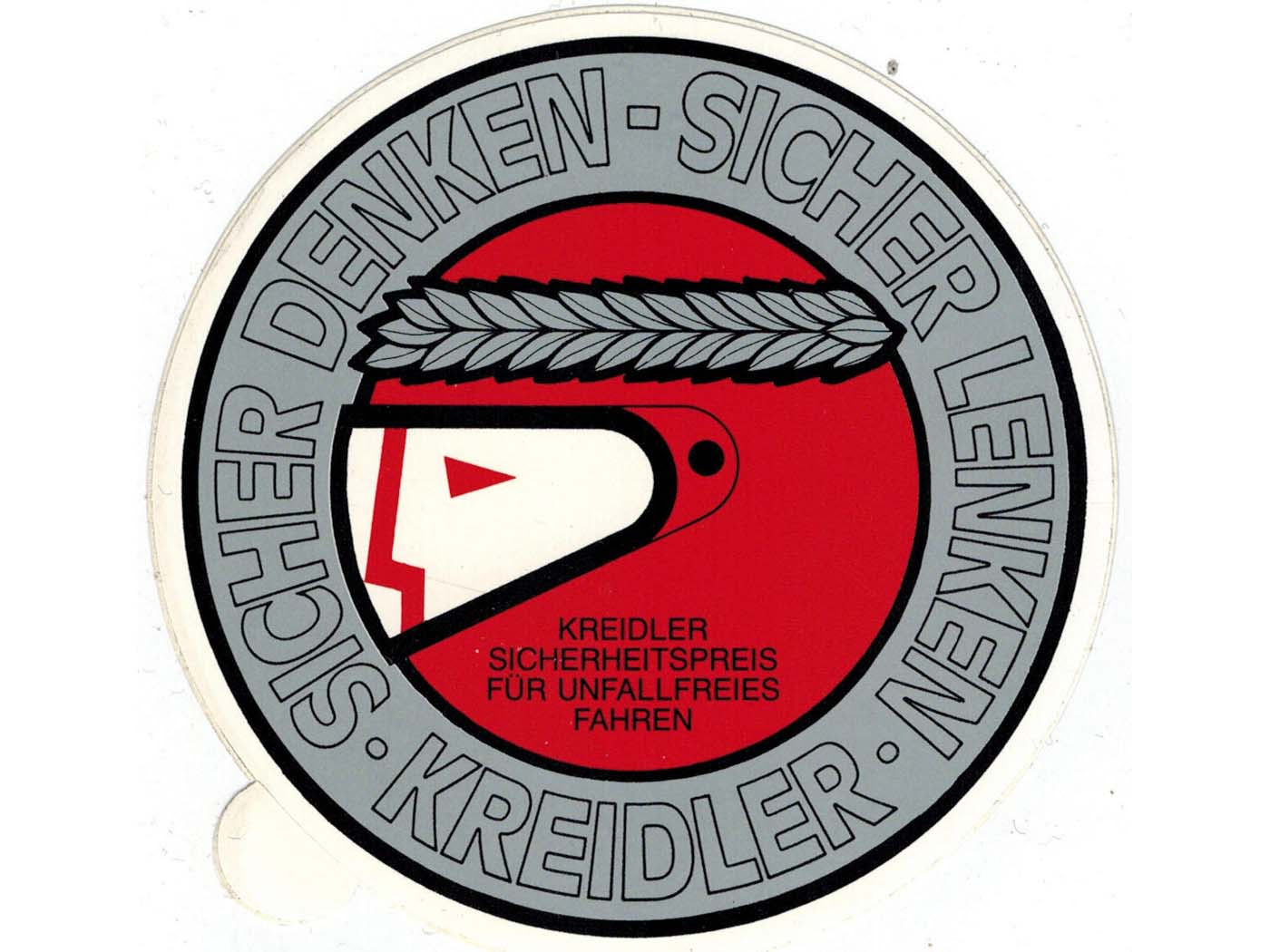 Original Safe Steering Sticker