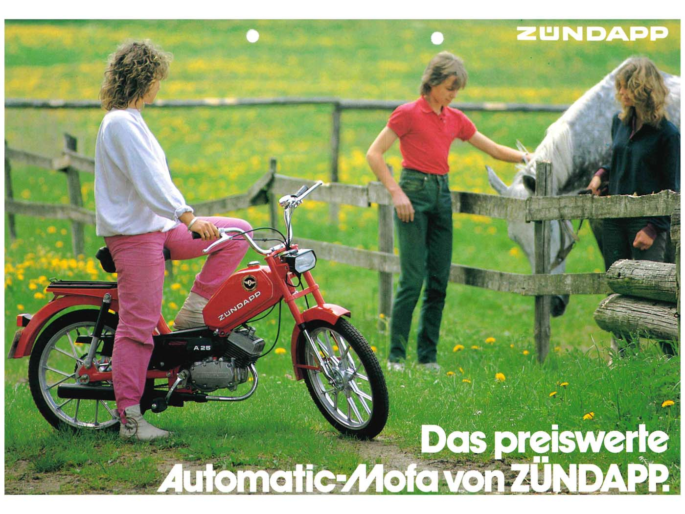 Brochure Moped For Automatic Moped From Zündapp