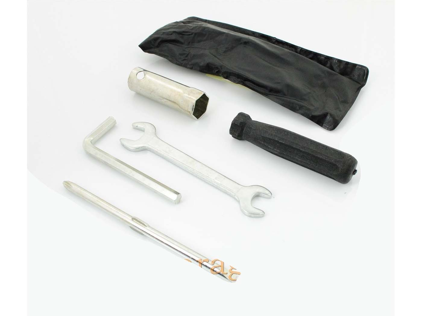 On-board Tool Set For Mopeds 5 Pieces 16 Mm 10/12 For Mopeds, Mopeds, Mokicks, Scooters