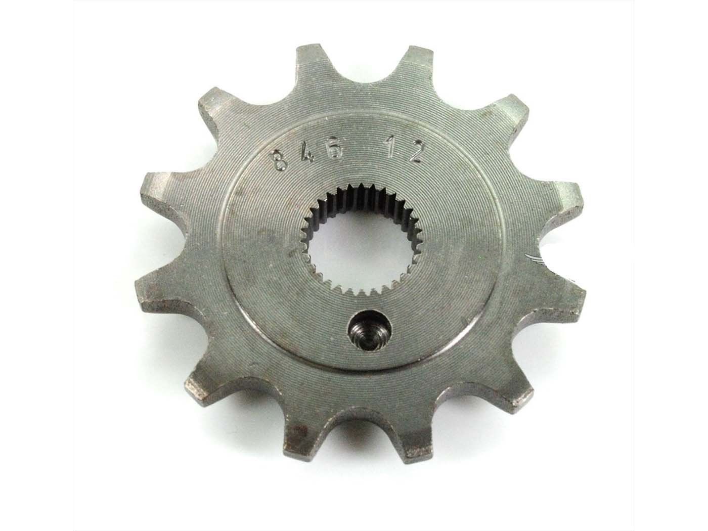 Pinion Esjot Steel 12 Teeth 12mm For Zündapp ZD 20 Type 446, 25 50 ZS 460, ZX ZL Hai Enduro 448