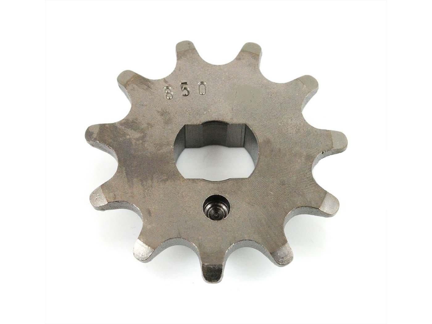 Pinion Esjot Steel 12 Teeth 16x11mm For Zündapp, CS 25 Type 448-140, 448-141, Hai 448-150, CX 448-151, C 50 Sport 529, R Scooter 561, ZL Moped Mokick