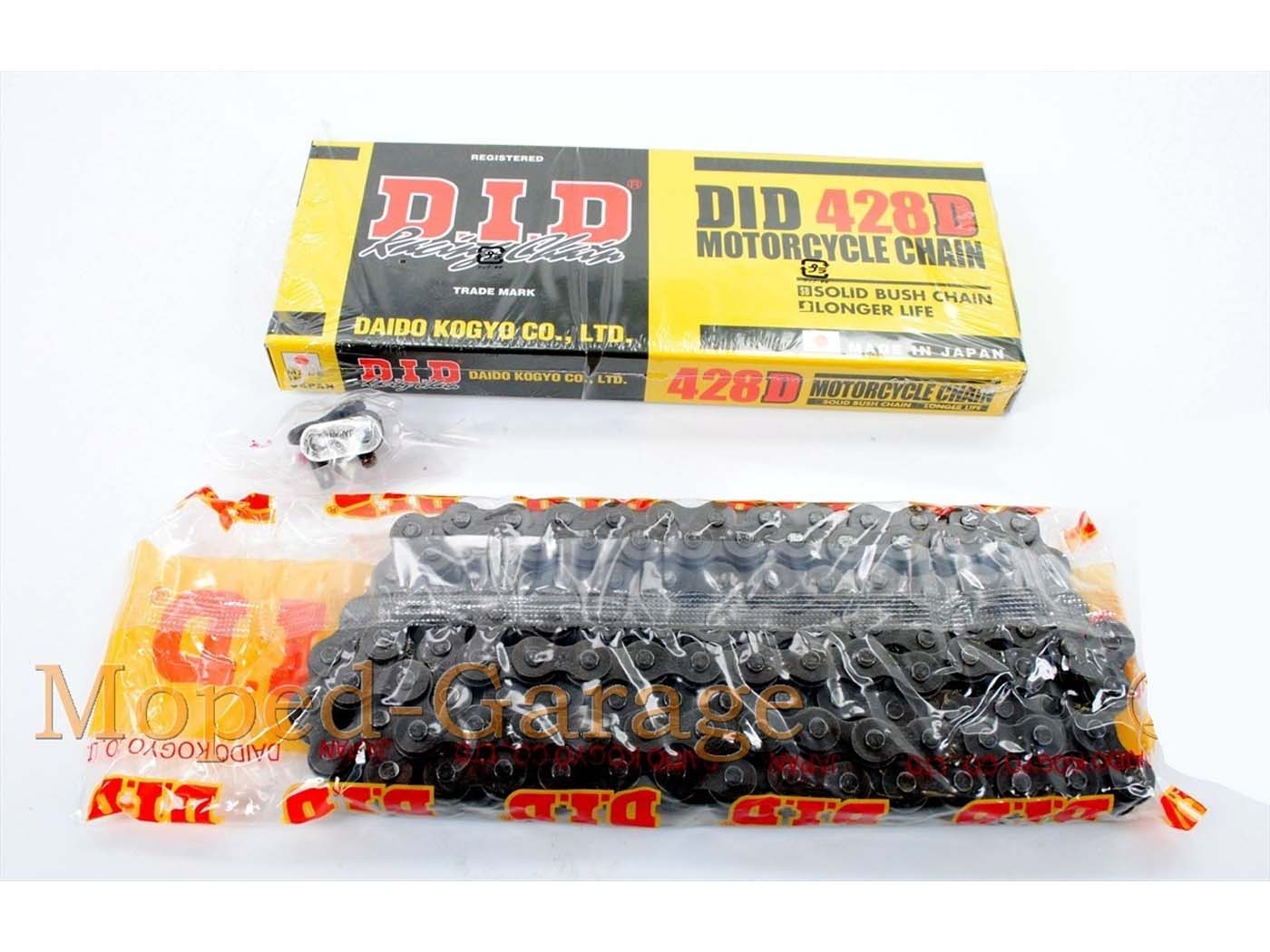 Buy now: Chain DID 114 Links Including Chain Lock For Suzuki, TS 80 ER Chain DID 114 Links Including Chain Lock For Suzuki, TS 80 ER