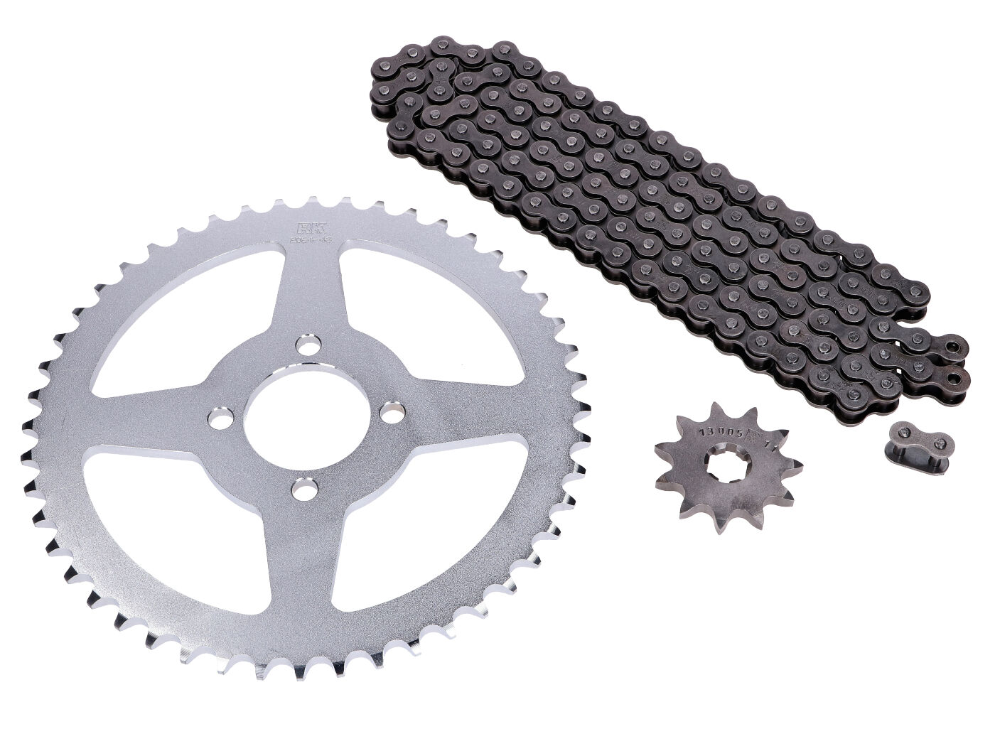 Buy now: Chain Set DID 11-48-110/420 For Yamaha DT 50 MX Mokick Year 80-86 Chain Set DID 11-48-110/420 For Yamaha DT 50 MX Mokick Year 80-86