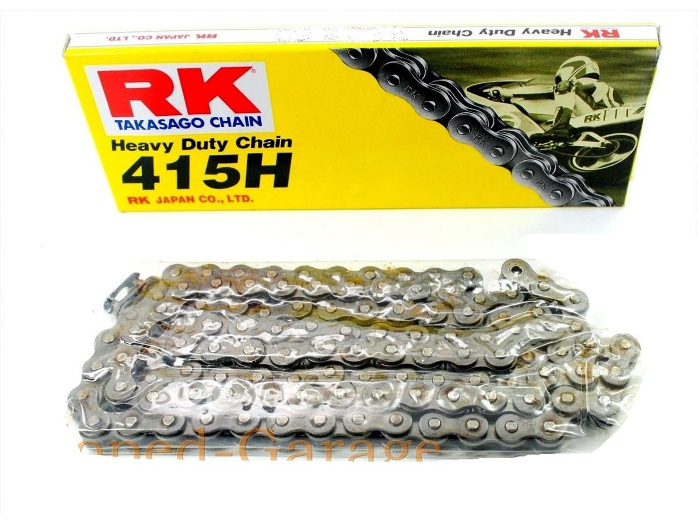 Chain 1/2 X 3/16 110 Links Including Chain Lock For Zündapp, Kreidler, Hercules, Bergsteiger M 50