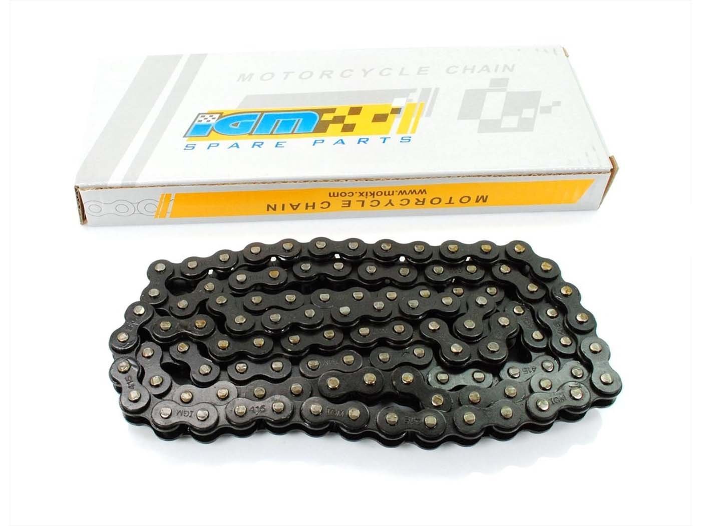 Chain Drive 100 Links 415 1/2 X 3/16 Reinforced For Hercules MF1, MF2, MP1, P1 Type 505P, L50, L50 Extra, Luxus, DKW Moped 504, 504 Moped 505, DKW/Victoria 502, 502 503