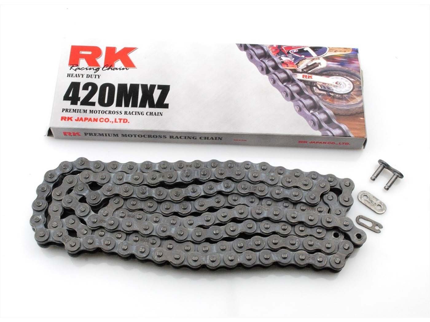 Chain Steel 420 140 Links For Zündapp KS 50, 80, Kreidler Florett RS, Hercules, Puch, KTM, DKW, Rixe Mokick, Moped