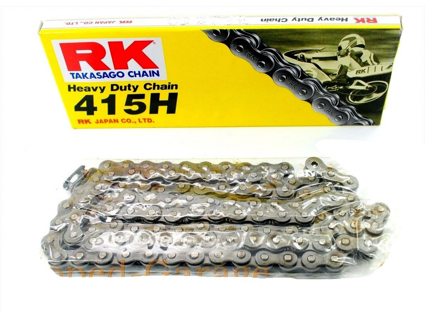 Chain Goebel 415 HSB 118 Links For Zündapp, Kreidler, Hercules, Puch, Peugeot, Goebel, DKW, Express, KTM, Rixe, Sachs Moped, Moped, Mokick