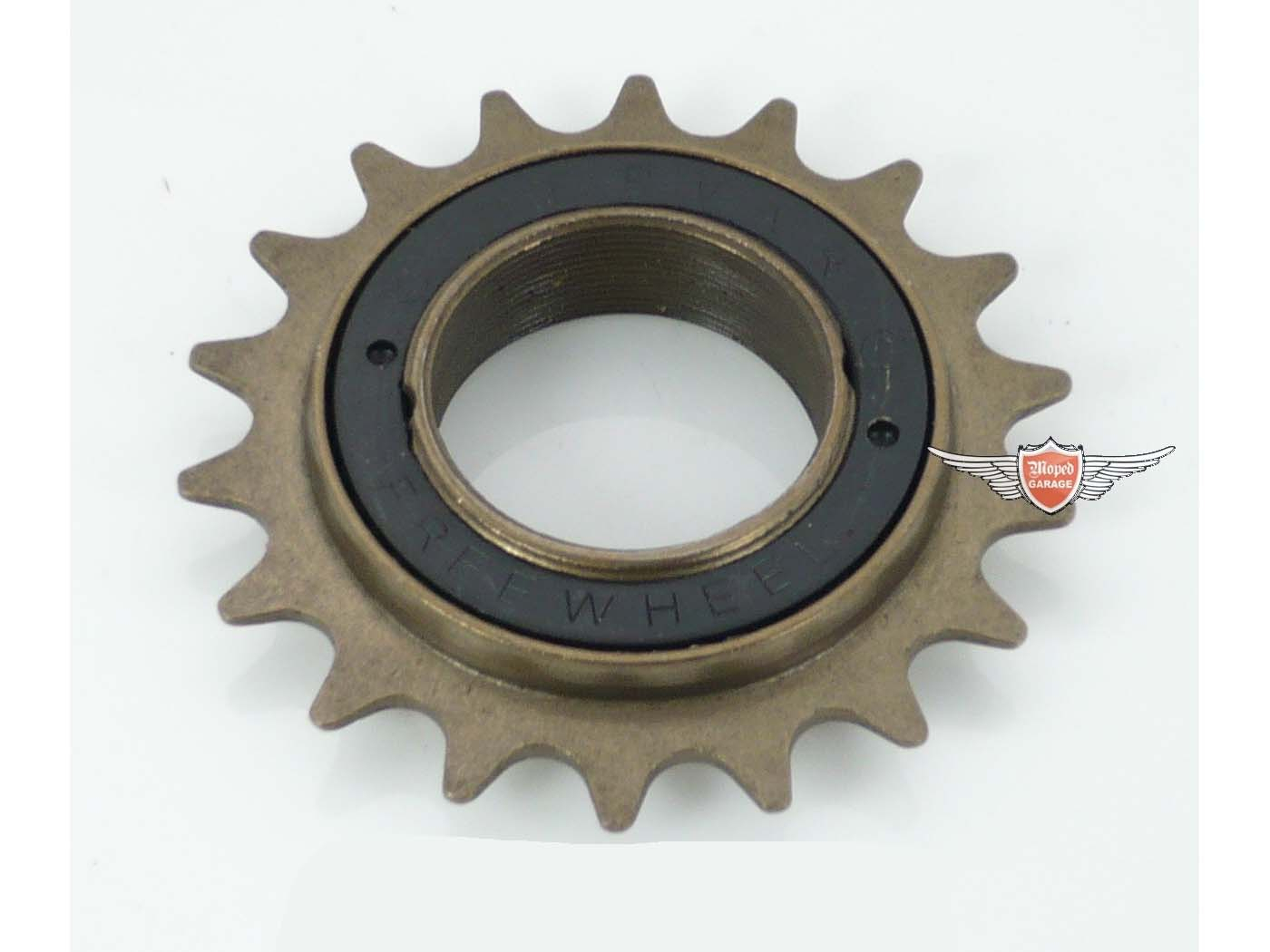 Sprocket With Freewheel 18 Teeth For Piaggio Ciao, SI, Bravo