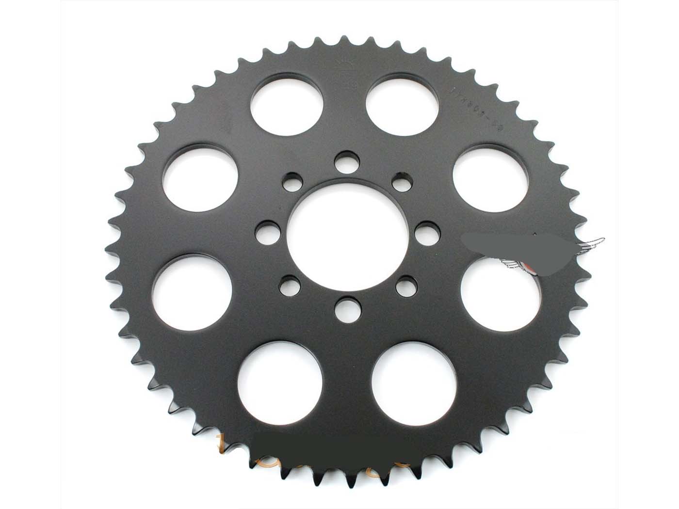 Buy now: Sprocket Steel Black 50 Teeth For Kawasaki AE 50, 80, AR KLX 110, Suzuki DR-Z LT TS Sprocket Steel Black 50 Teeth For Kawasaki AE 50, 80, AR KLX 110, Suzuki DR-Z LT TS