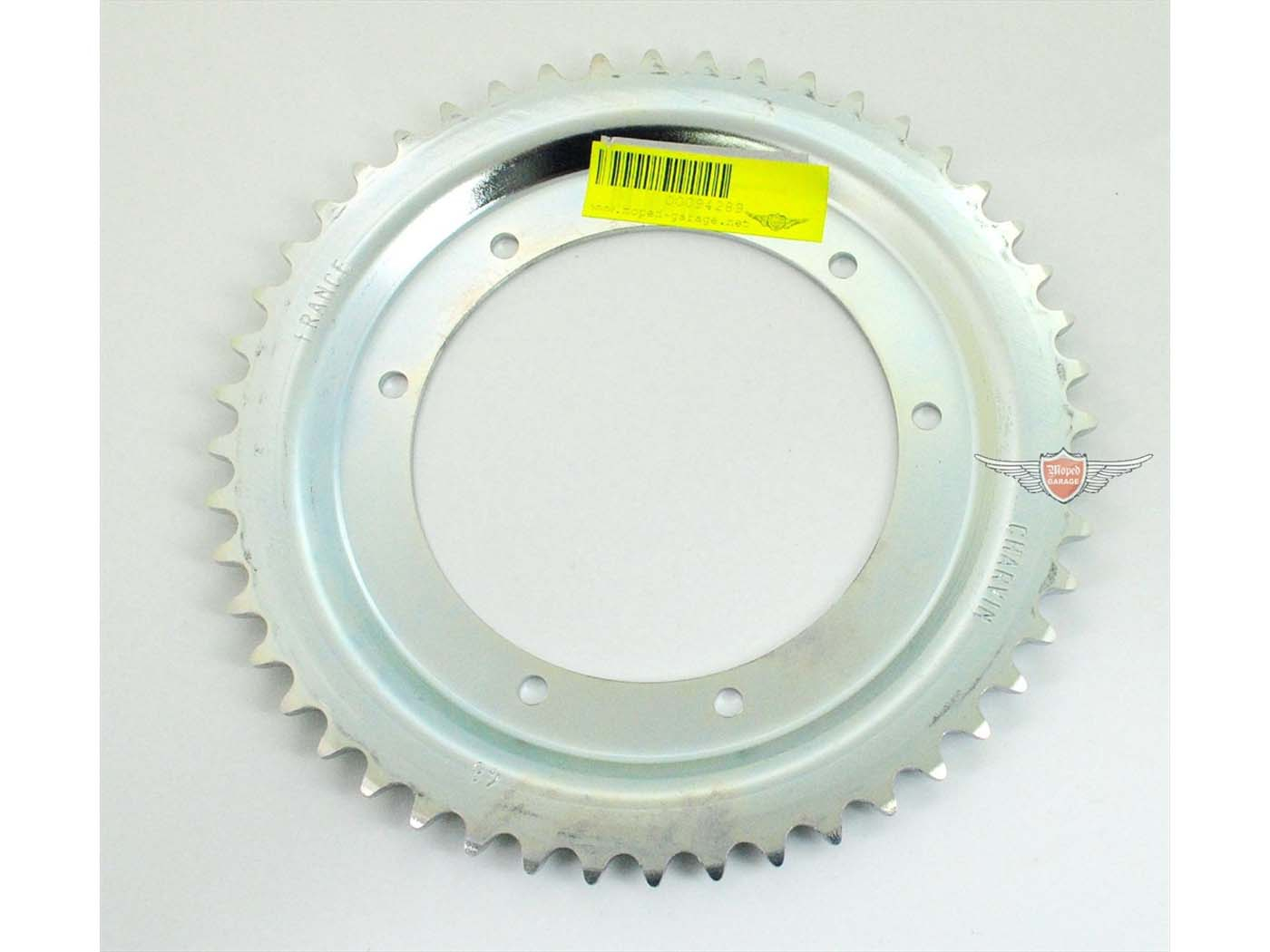 Sprocket 48 Teeth Reinforced For MBK Mobylette AV 88 Moped Tuning