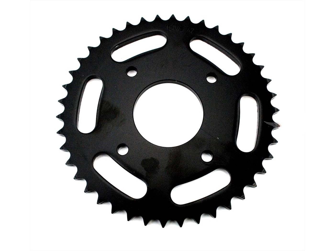 Sprocket Esjot Steel 42 Teeth Black For Hercules, K 180 BW, DKW, KTM, Rixe