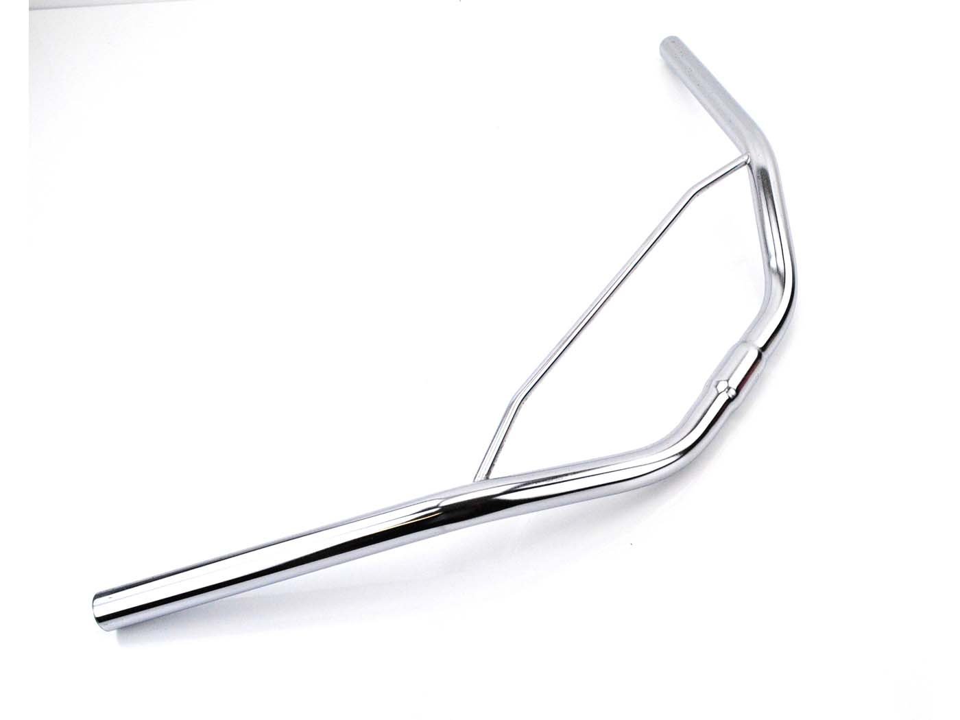Handlebar Chrome 610mm 100mm With Strut For Hercules L 50 MF 1 2 3 CB City Bike, Zündapp Automatic Moped Type 442, Kreidler MP, Puch Maxi S N Moped Mokick