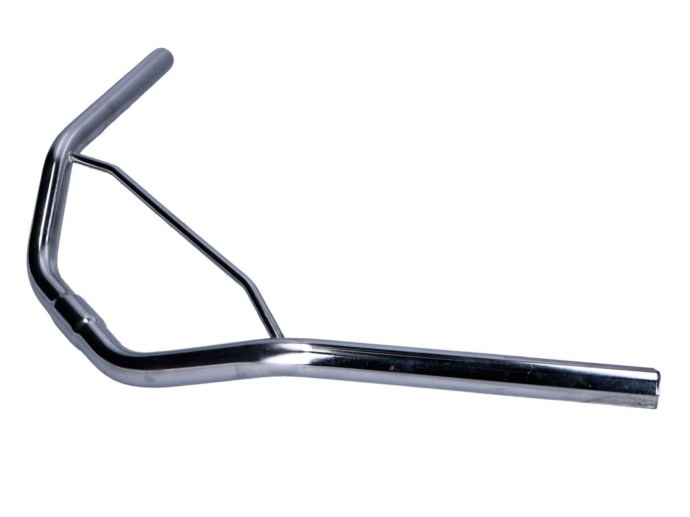 Handlebar Chrome 610mm With Strut For Hercules L 50 MF 1 2 3 CB City Bike, Zündapp Automatic Moped Type 442, Kreidler MP, Puch Maxi S N Moped Mokick