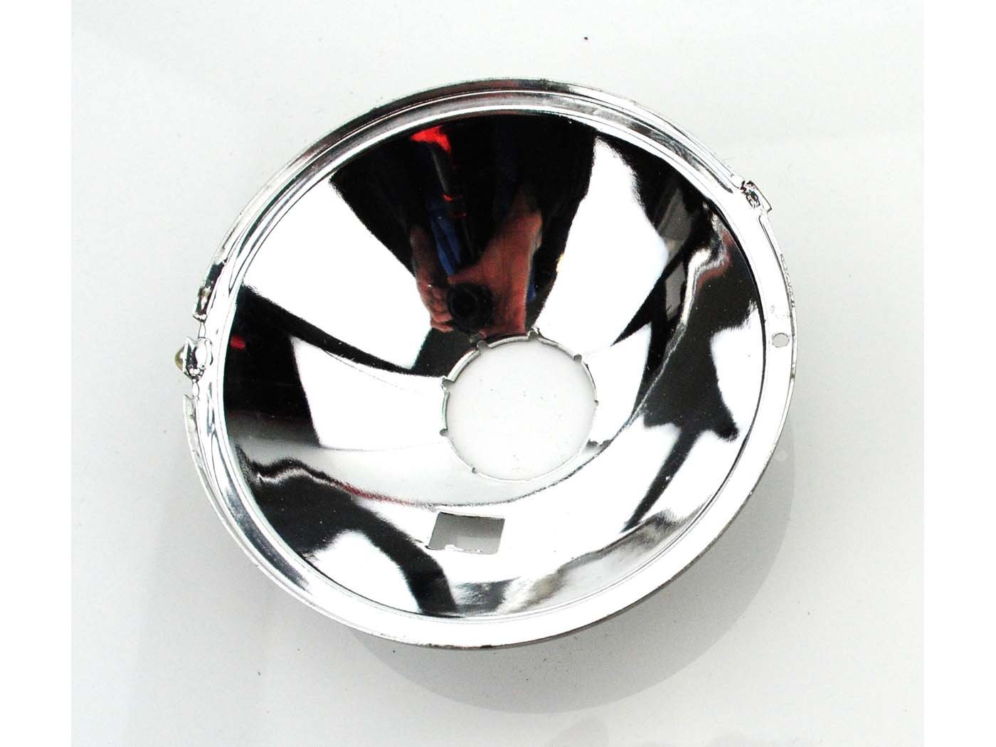 Headlight Mirror Goebel Light Outlet 85mm Outer Diameter 104mm Installation Diameter 98mm Reflector Dimensions 96mm For Hercules, Kreidler, Zündapp, Puch, Miele, DKW, Rixe, Anker, Ardie, Bauer, Goebel, Gritzner