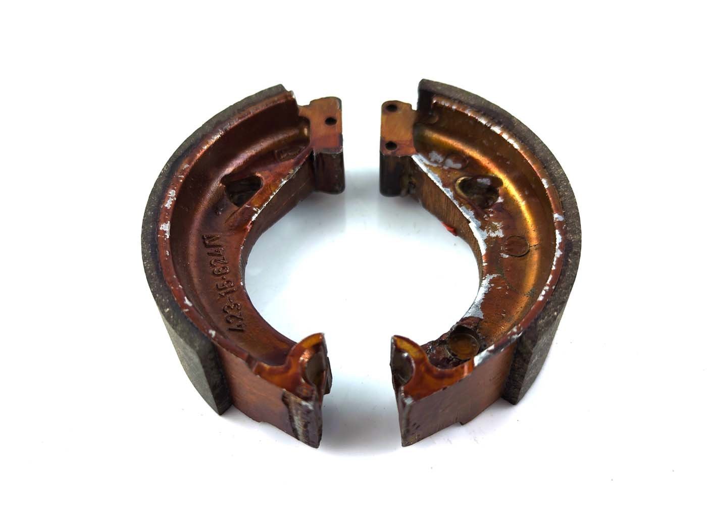 Brake Shoe Set For Zündapp Combinette 423, 428, Bergsteiger M 25, 50, 434, Star 1, 2