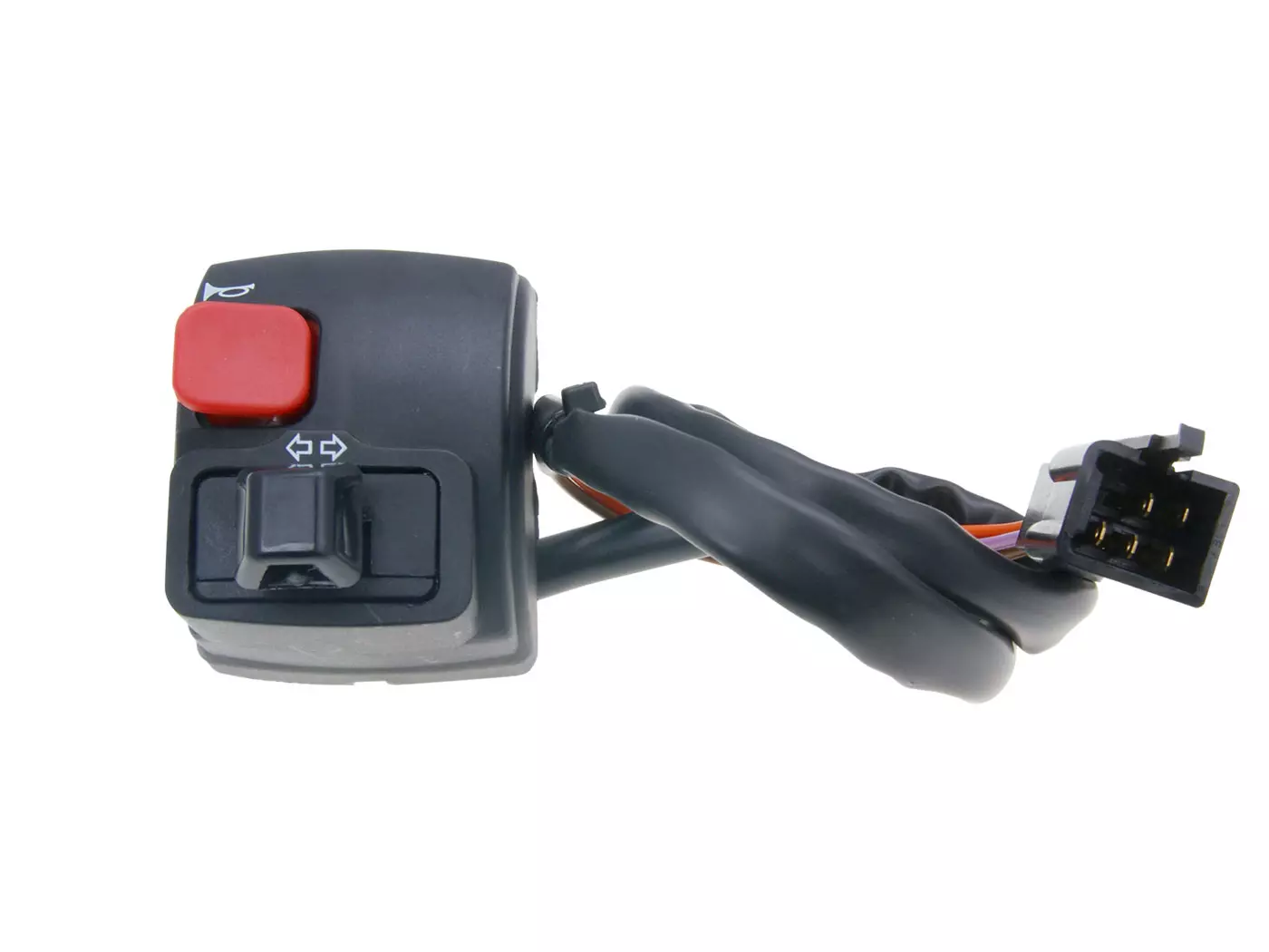 Buy now: Left-hand Switch Assy OEM W/ Indicator, Horn For Malaguti XTM, XSM, MBK X-Limit, Yamaha DT 50 Left-hand Switch Assy OEM W/ Indicator, Horn For Malaguti XTM, XSM, MBK X-Limit, Yamaha DT 50