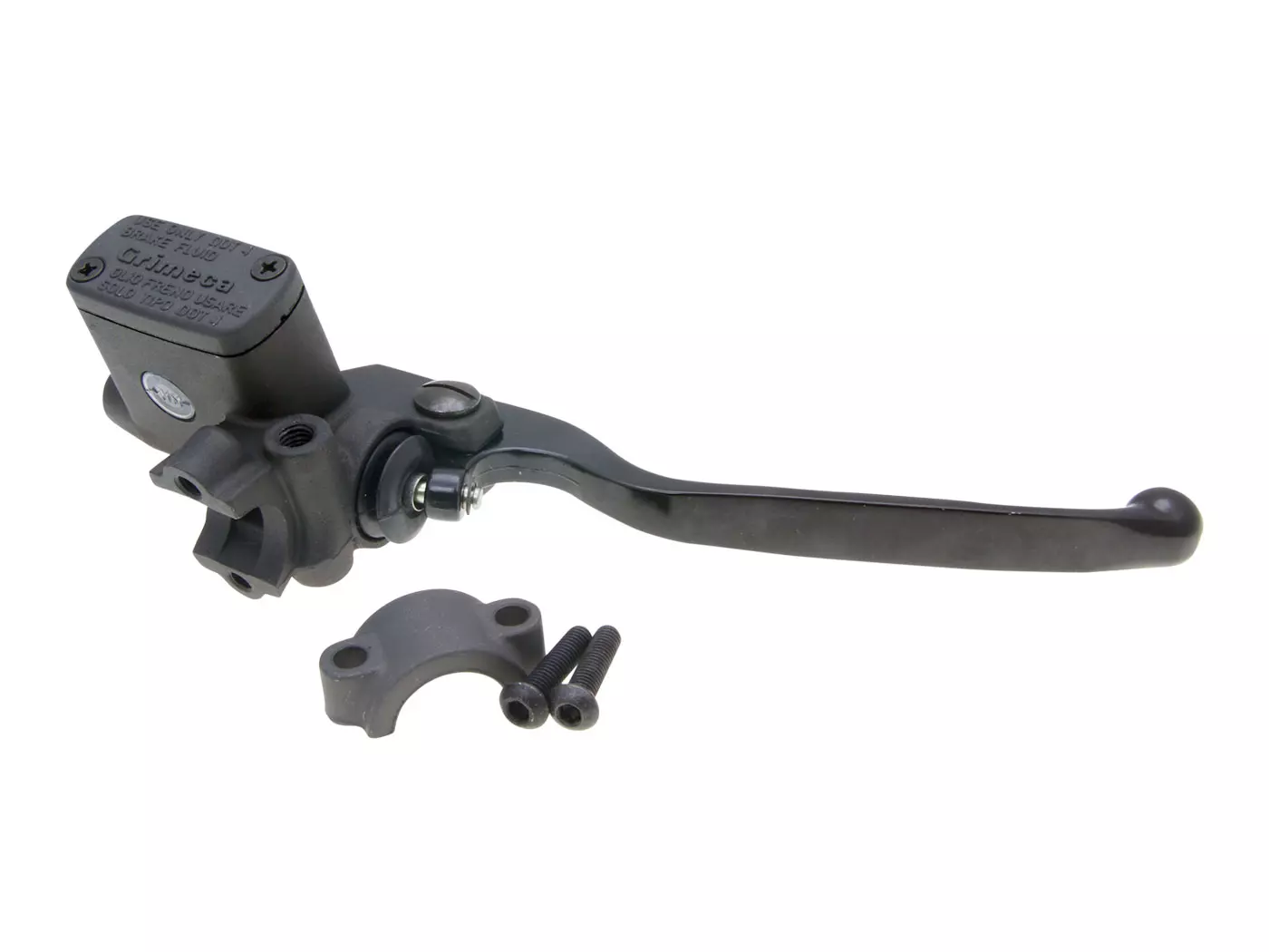 Buy now: Front Brake Master Cylinder OEM Grimeca W/ Brake Lever 11mm For Malaguti XTM, XSM, MBK X-Limit, Yamaha DT Front Brake Master Cylinder OEM Grimeca W/ Brake Lever 11mm For Malaguti XTM, XSM, MBK X-Limit, Yamaha DT