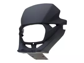 Headlight Fairing OEM Black For Malaguti XTM, XSM, MBK X-Limit, Yamaha DT 50