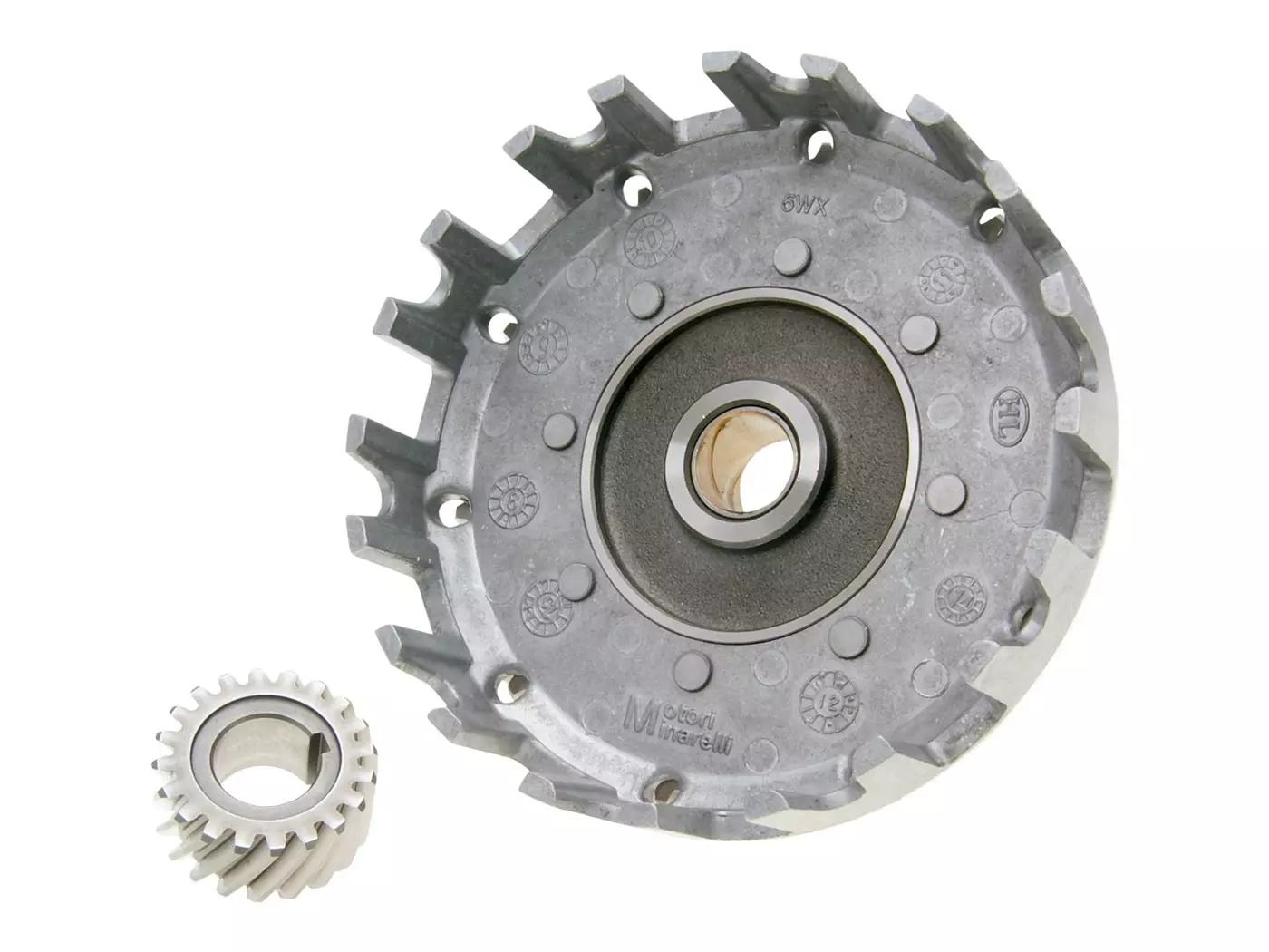 Buy now: Clutch Basket OEM W/ Crankshaft Sprocket 20/71 For Minarelli AM6 Clutch Basket OEM W/ Crankshaft Sprocket 20/71 For Minarelli AM6
