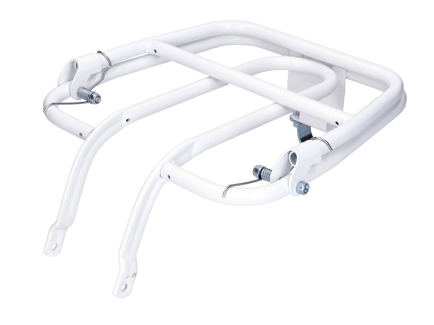 Luggage Carrier Front Moto Nostra For Piaggio Ciao - White