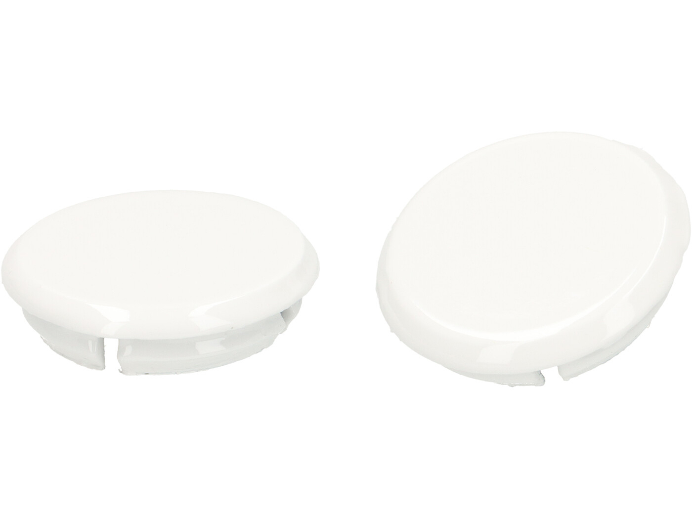 Cover Cap Set Mirror Holes, Bianco Innocente (544) Moto Nostra For Vespa GTS 125 Keyless, Vespa GTS 300 HPE Keyless