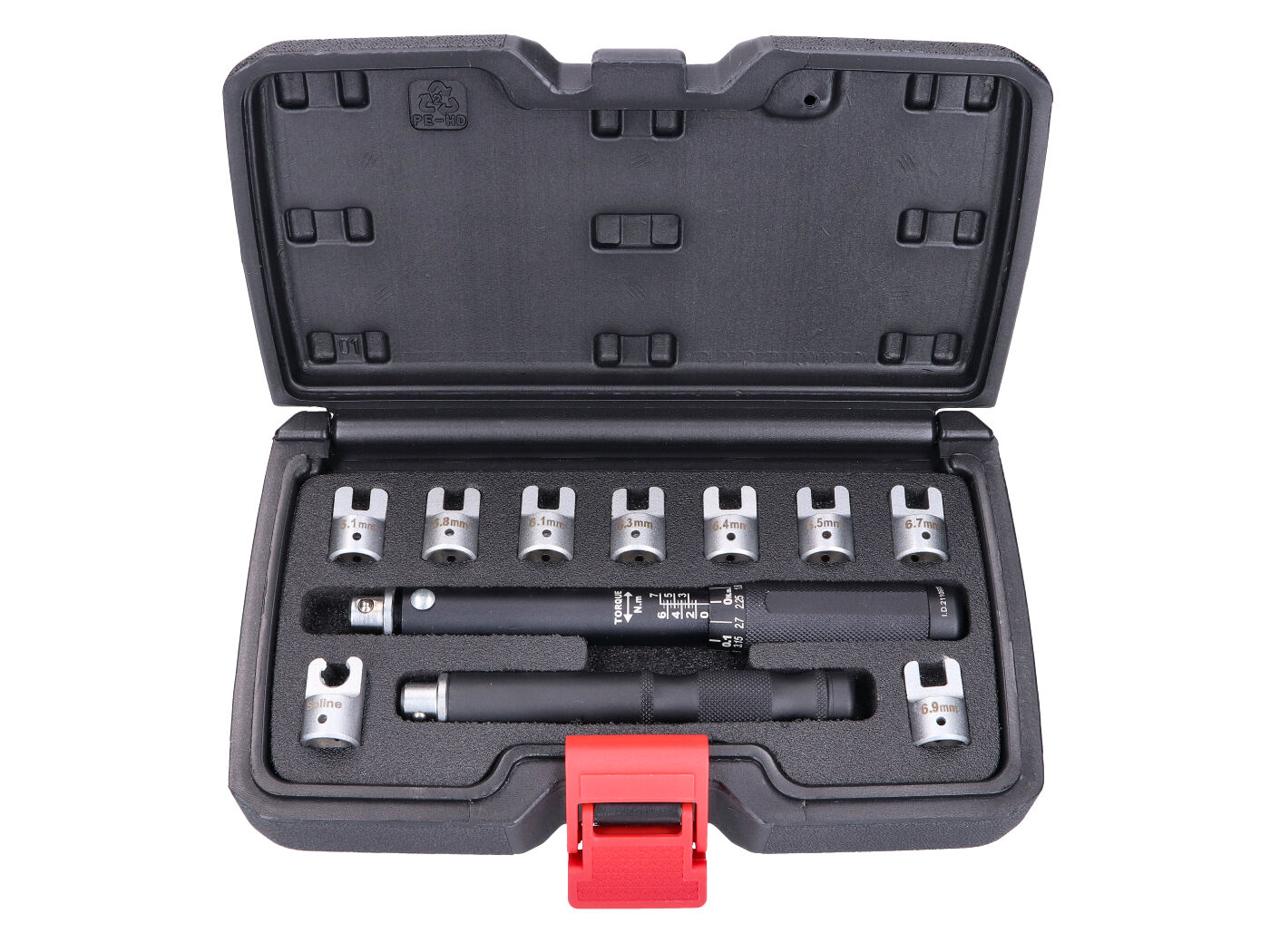 Spoke Torque Wrench Kit Buzzetti With 8 Heads
