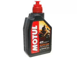Motul Engine Oil 4-stroke 4T 10W30 Scooter Power MB 1 Liter