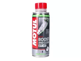 Fuel System Cleaner / Octane Booster Motul Boost And Clean 200ml For Petrol Engines