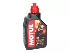 Motul Engine Oil 4-stroke 4T Injection 5W40 Scooter Power 1 Liter