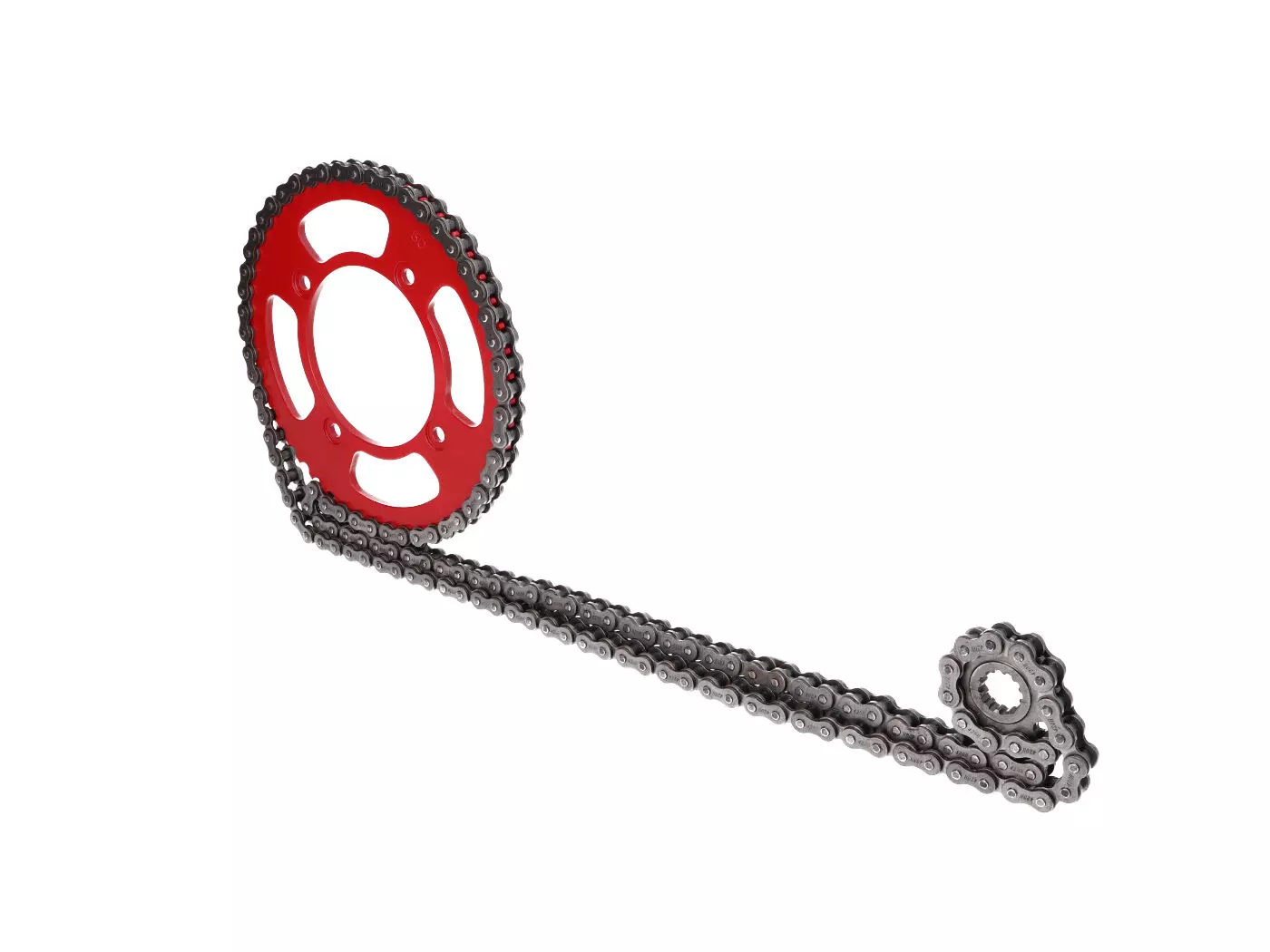 Chain Kit 11/50 Teeth Red For Beta RR 50 Motard 05