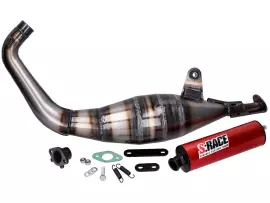 Exhaust MVT S-Race 70-80cc For Derbi EBE, EBS, D50B