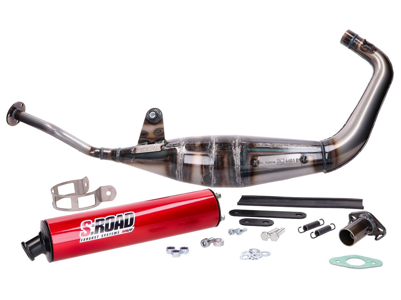 Exhaust MVT S-Road Low Mount For EBE, EBS, D50B